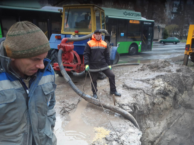 У Харкові за тиждень усунули 80 аварійних ситуацій на водоводах