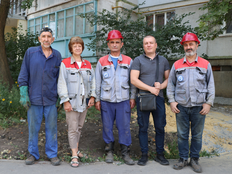В Індустріальному районі оновили 2,5 кілометри комунікацій