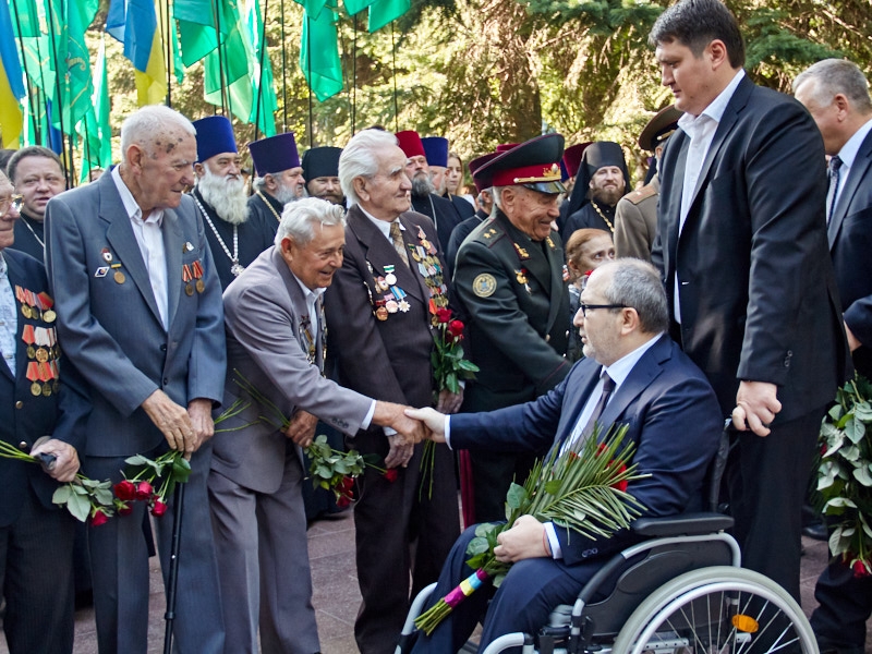 На Меморіалі Слави вшанували пам'ять визволителів Харкова