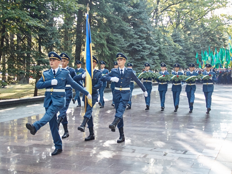 На Меморіалі Слави вшанували пам'ять визволителів Харкова