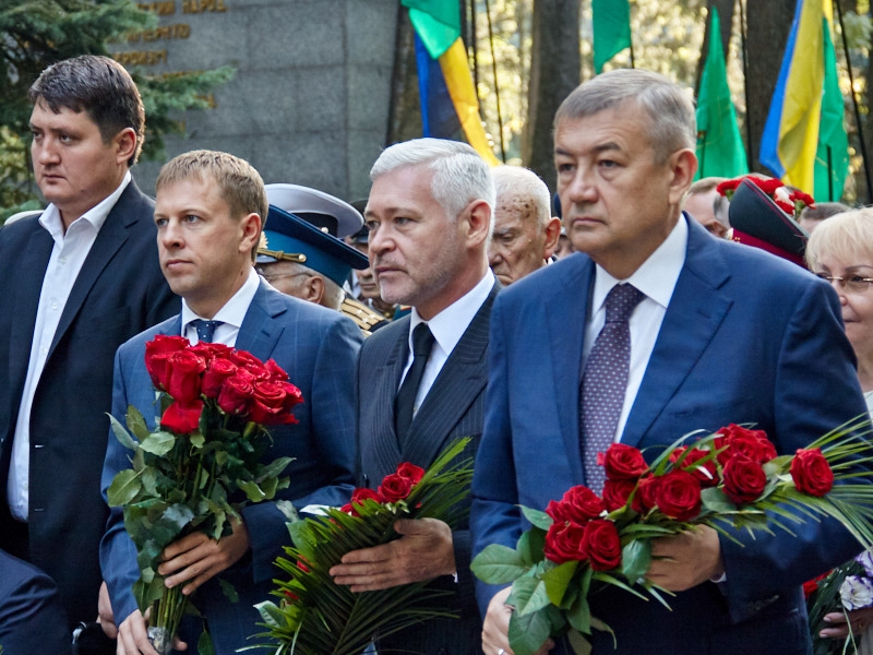 На Меморіалі Слави вшанували пам'ять визволителів Харкова