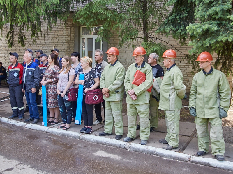 На КП «Харківводоканал» пройшли навчання з цивільного захисту