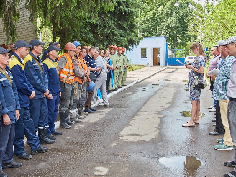 На КП «Харківводоканал» пройшли навчання з цивільного захисту