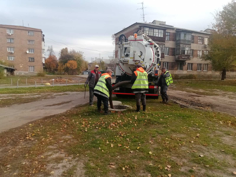 З початку року в Харкові прочистили понад 460 кілометрів мереж водовідведення
