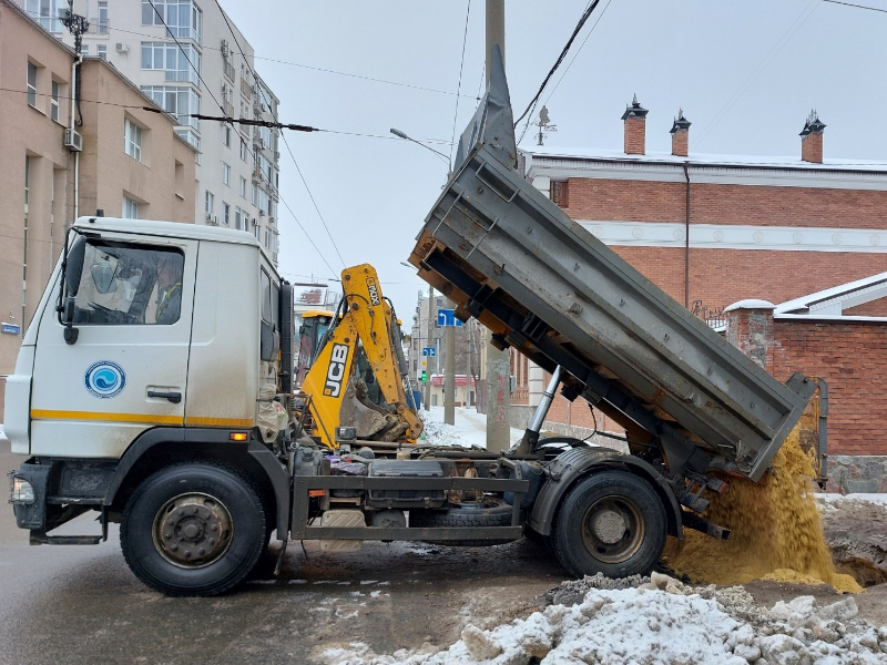 На проспекті Героїв Харкова відремонтували водовід