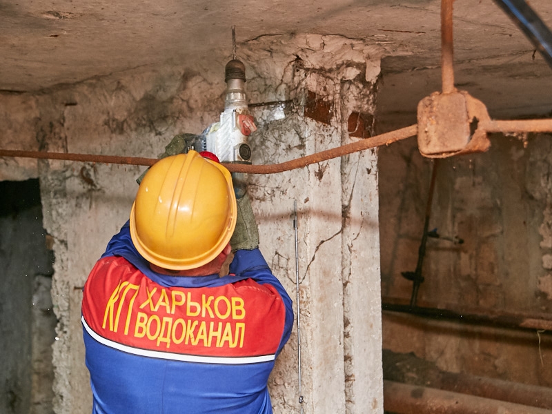 КП «Харківводоканал» готує мережі до роботи в зимовий період