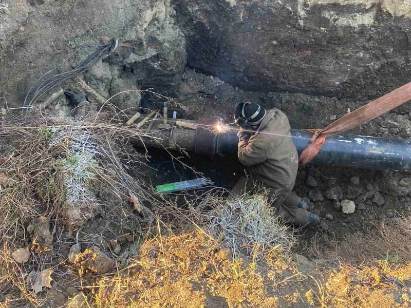 На Північній Салтівці завершено ремонт постраждалих водоводів