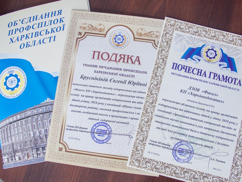 Дитячі установи «Факел» та «Ромашка» в числі кращих в Україні