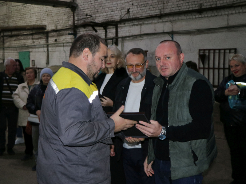 На КП «Харківводоканалі» привітали автомобілістів