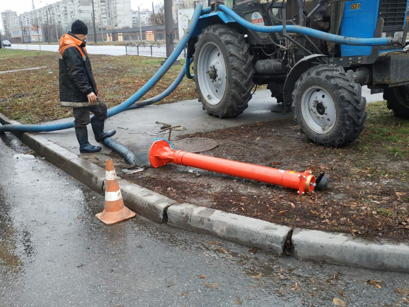 Ремонтники КП «Харківводоканал» за тиждень ліквідували 71 аварійну ситуацію на водоводах