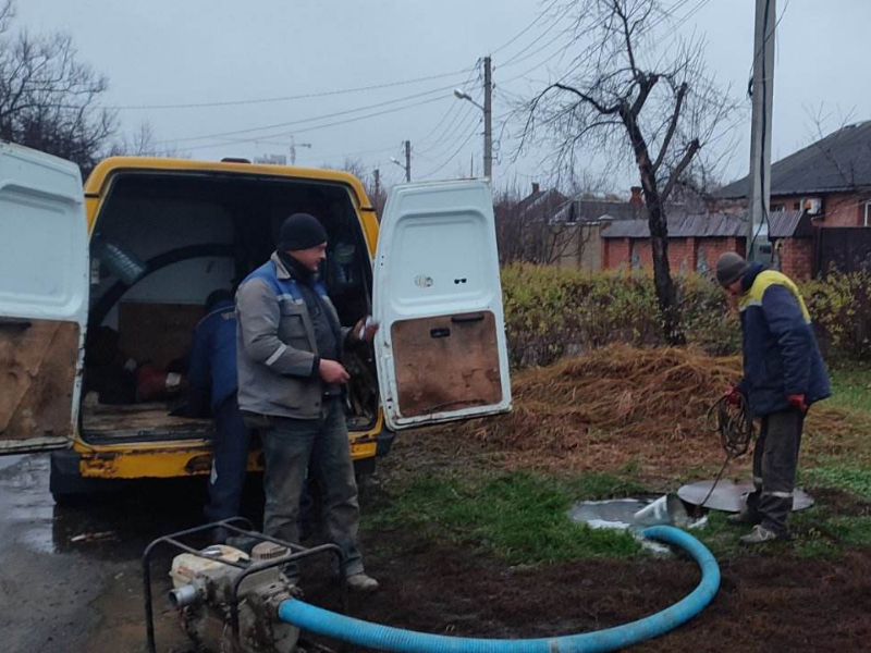 Ремонтники КП «Харківводоканал» за тиждень ліквідували 71 аварійну ситуацію на водоводах