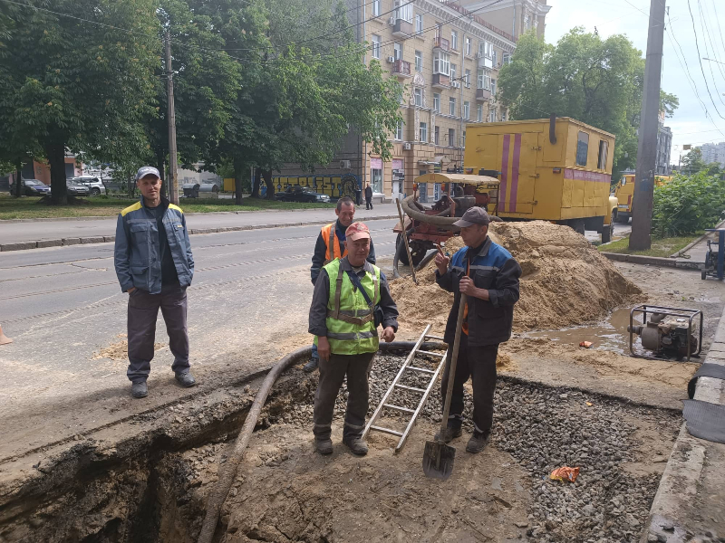 У Харкові ліквідували вісім пошкоджень на водоводах