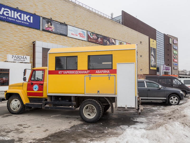 У Харкові пройшли пожежно-тактичні навчання в одному з торгівельно-розважальних центрів