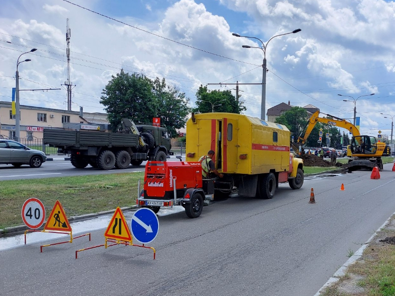 На проспекті Гагаріна ліквідовано складну аварію