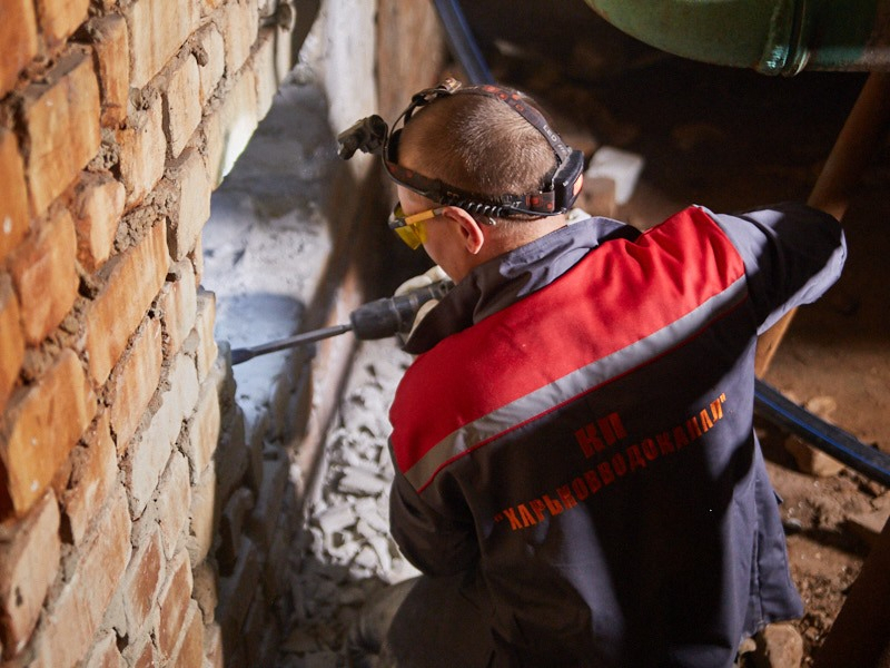 «Харківводоканал»: Внутрішньобудинкові мережі на понад 70% міських будинків готові до зими