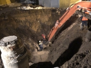 Роботи по відновленню водопостачання Олексіївського житлового масиву велися на глибині 7,5 метрів